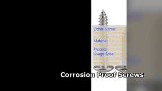 304 스테인레스 스틸 셀프 태핑 나사