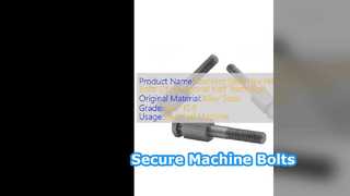 육각 머리 볼트 M4-M26 등급 8.8 패스너