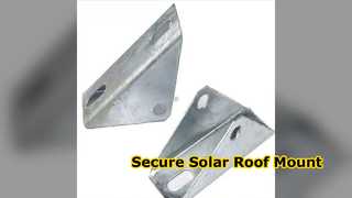 태양광 지붕 장착 키트 안정성 및 내구성
